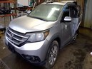 2014 HONDA CR-V, SILVER, EX MODEL, 2.4L, AT, AWD.   A25211